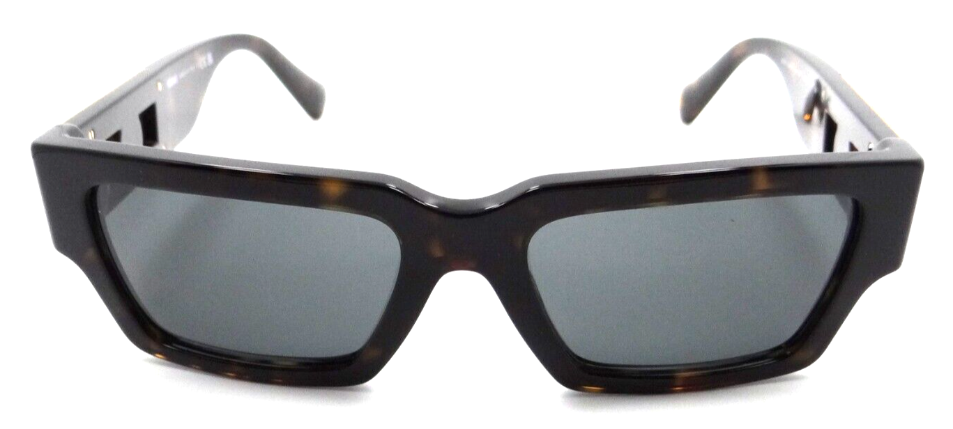 Versace Sunglasses VE 4459 108/87 54-18-140 Havana / Dark Grey Made in Italy
