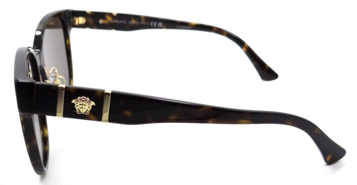 Versace Sunglasses VE 4460D 108/73 57-18-140 Havana / Dark Brown Made in Italy