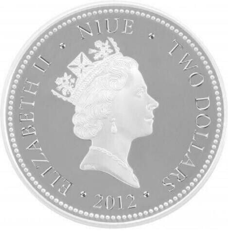 1 Oz Silver Coin 2012 $2 Niue Anne Geddes Girl Coin Set Baby Gift w/925 Bracelet-classypw.com-3