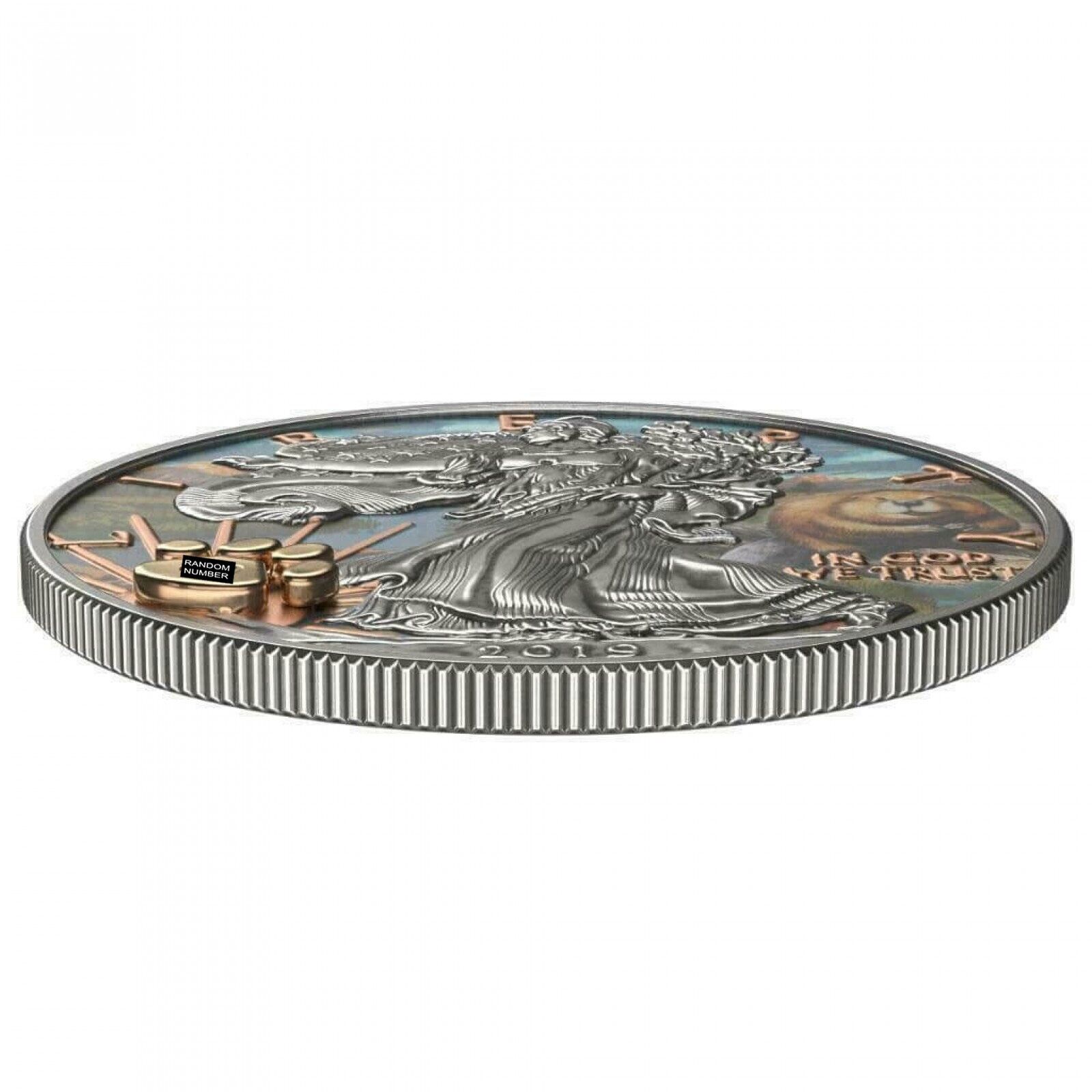 1 Oz Silver Coin 2019 $1 Liberty National Parks of The USA - Rocky Mountain-classypw.com-4