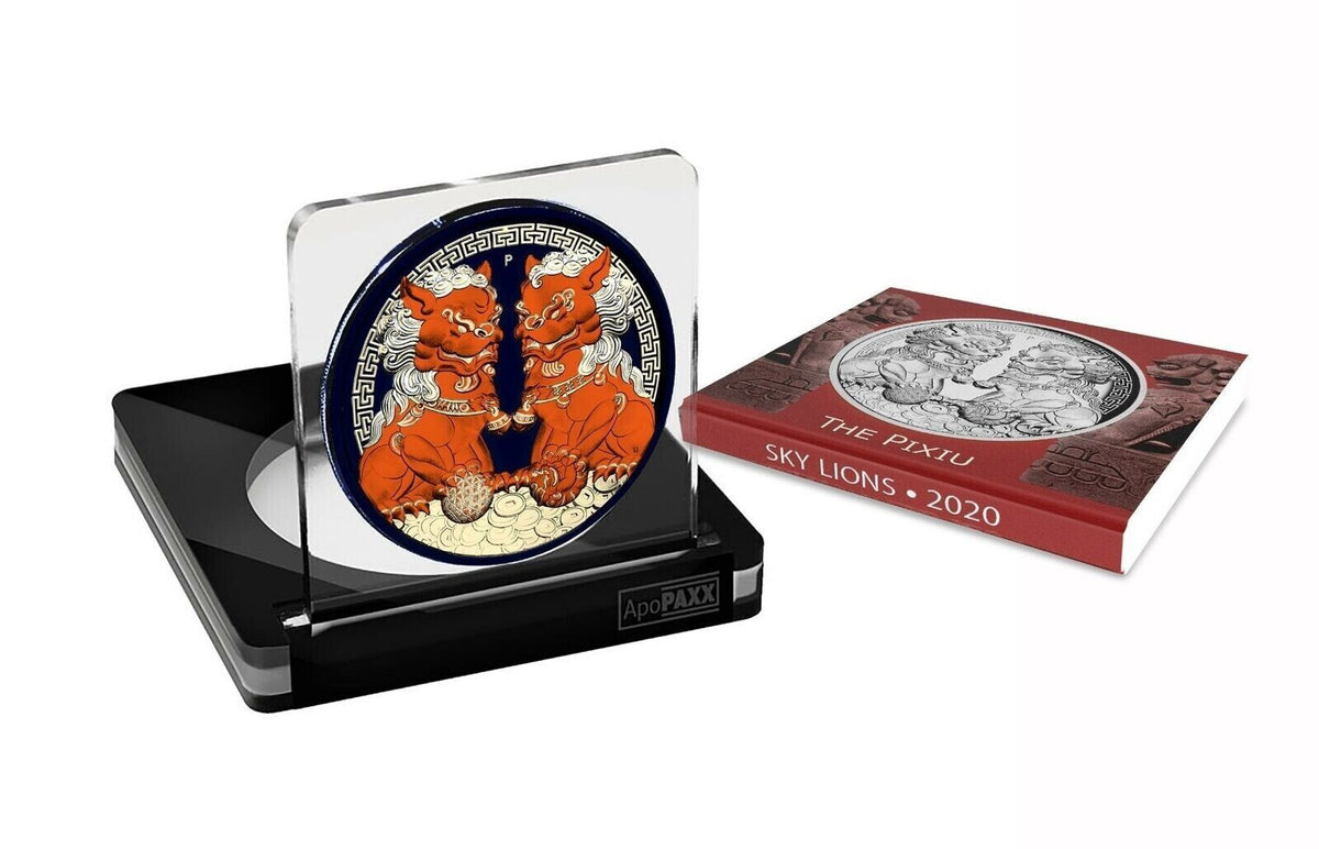 1 Oz Silver Coin 2020 $1 Australia Guardian Sky Lions The Pixiu - Terracotta-classypw.com-3