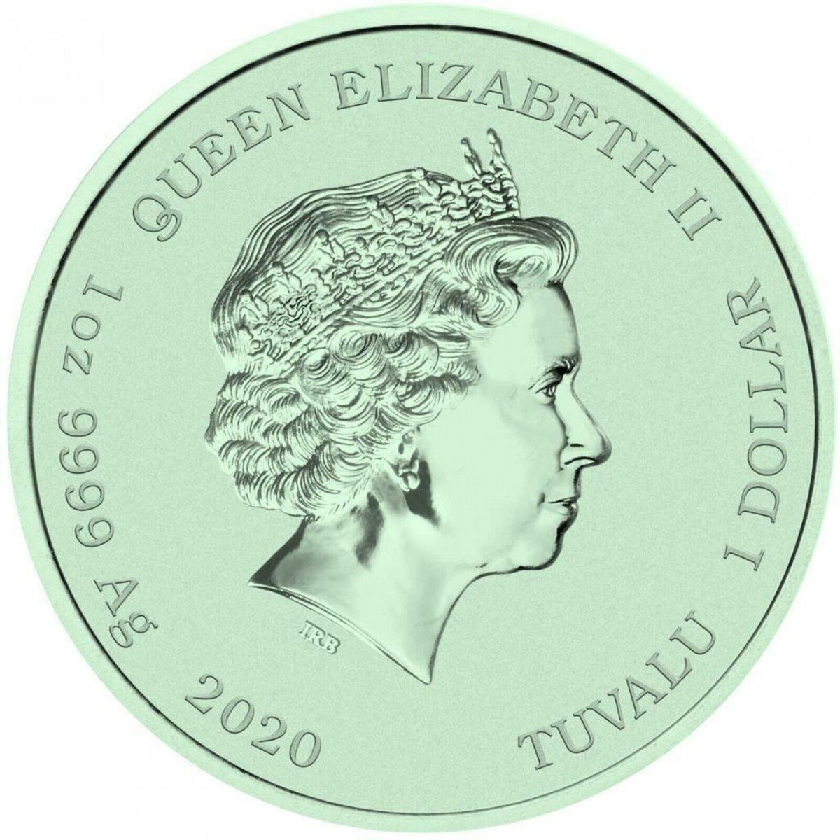 1 Oz Silver Coin 2020 Tuvalu $1 The Simpsons - Bart Simpson Supreme Color Coin-classypw.com-2