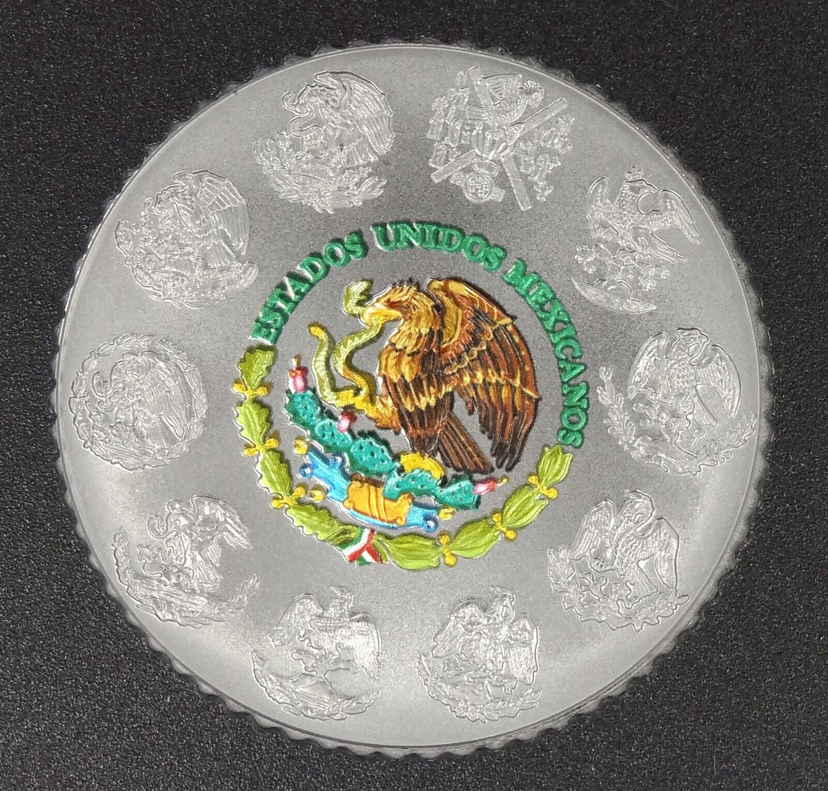 1 Oz Silver Coin 2021 Mexico Libertad Huichol Art Silver Coin #2-classypw.com-2