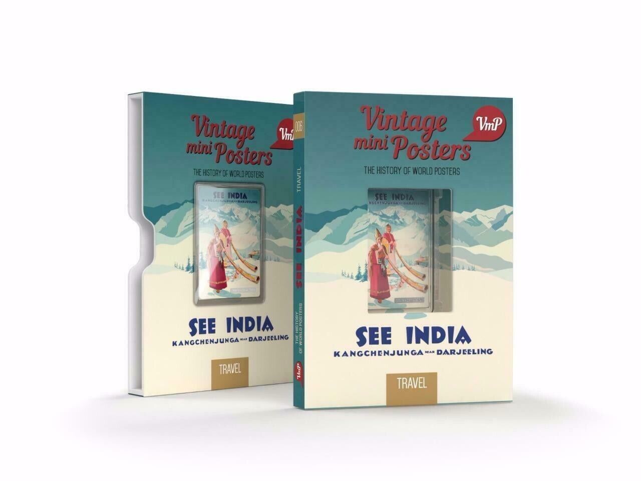 1/2 Oz Silver Coin 2015 Niue $1 Vintage Mini Posters See India only 1000 Made-classypw.com-6