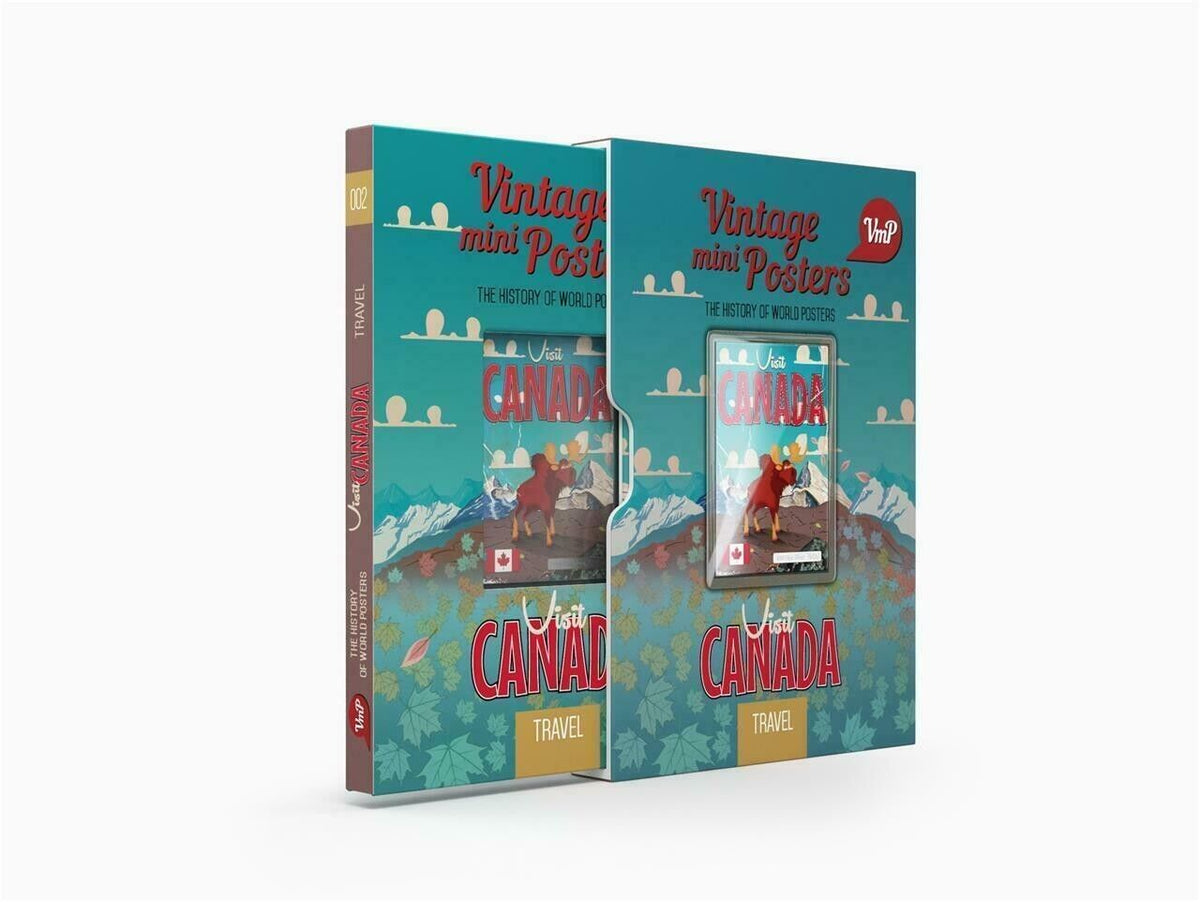 1/2 Oz Silver Coin 2015 Niue $1 Vintage Mini Posters Visit Canada only 1000 Made-classypw.com-4