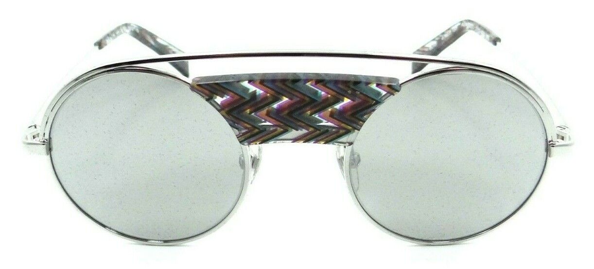Alain Mikli Sunglasses A04002N 003/6G 47-23-135 Multicolor Chevron / Grey Mirror-8053672692266-classypw.com-2