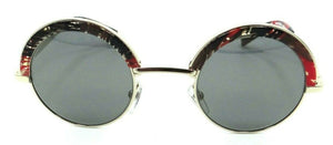 Alain Mikli Sunglasses A04003N 012/Y9 46-25-135 Palmier Rouge / Grey Mirror Gold