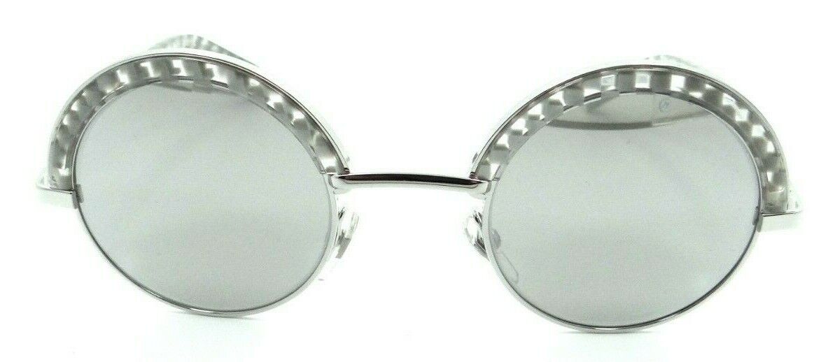 Alain Mikli Sunglasses A04003N 013/6G 46-25-135 Checkered Silver / Grey Mirror-8053672897531-classypw.com-2
