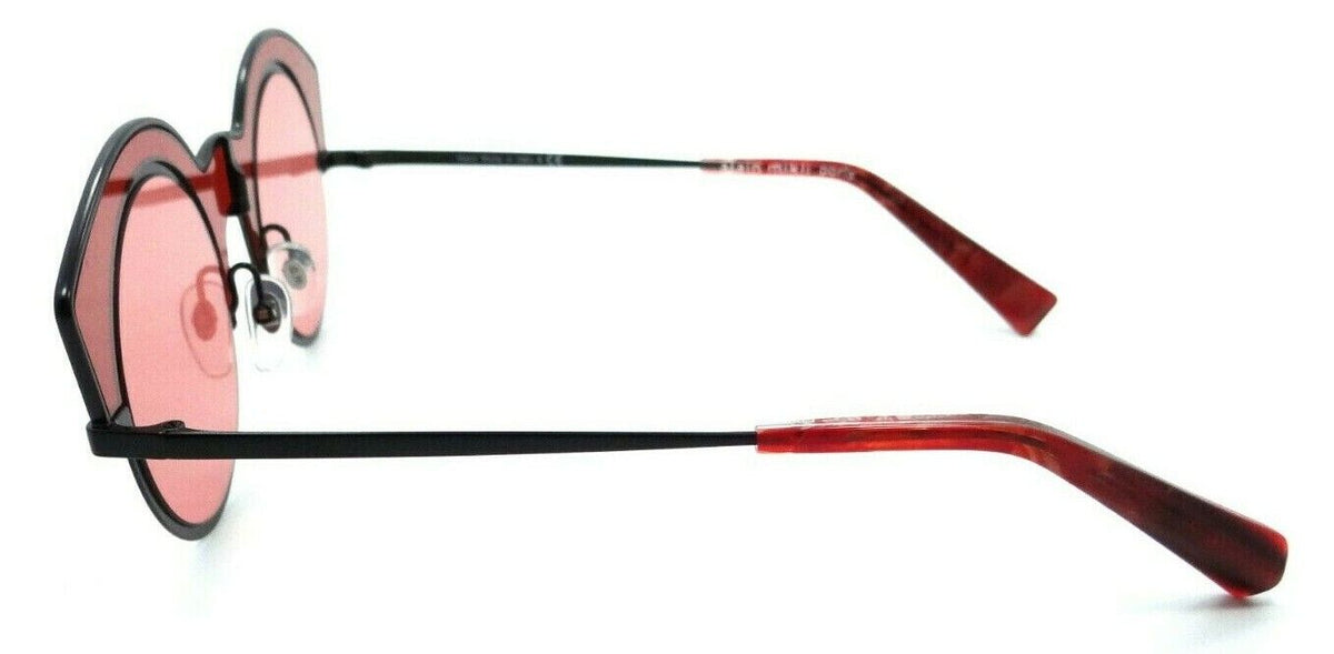 Alain Mikli Sunglasses A04009 005/84 48-26-140 La Nuit Matte Black Red / Pink-8053672866193-classypw.com-3