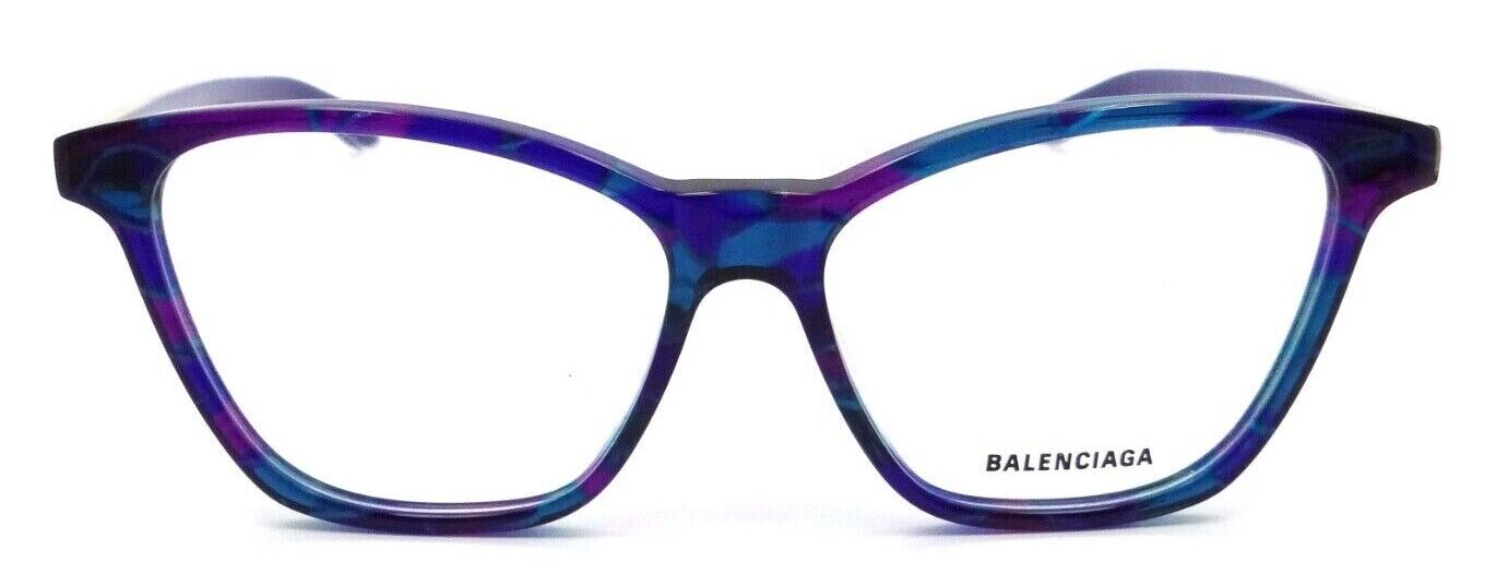 Balenciaga Eyeglasses Frames BB0029O 004 54-15-140 Multicolor Light Blue Transp-889652207070-classypw.com-2
