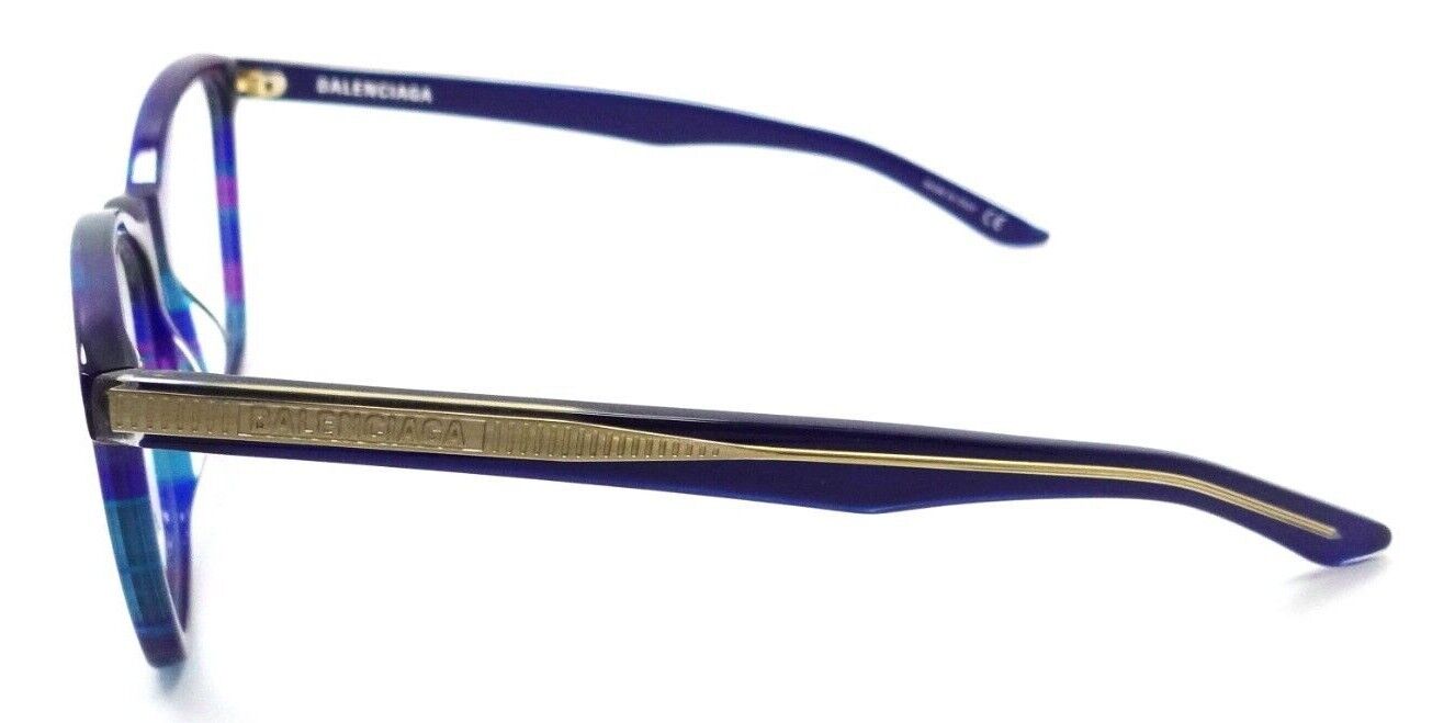 Balenciaga Eyeglasses Frames BB0029O 004 54-15-140 Multicolor Light Blue Transp-889652207070-classypw.com-3