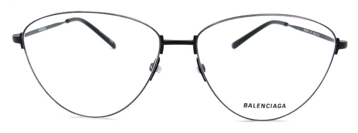Balenciaga Eyeglasses Frames BB0034O 001 58-14-145 Black Made in Italy-889652205656-classypw.com-2