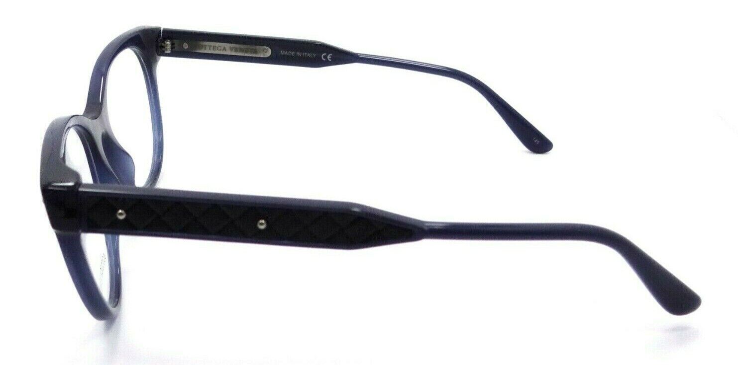 Bottega Veneta Eyeglasses Frames BV0017O 004 52-18-145 Blue Made in Italy-889652006109-classypw.com-3