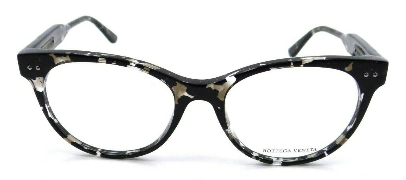 Bottega Veneta Eyeglasses Frames BV0017O 006 52-18-145 Havana / Grey Italy