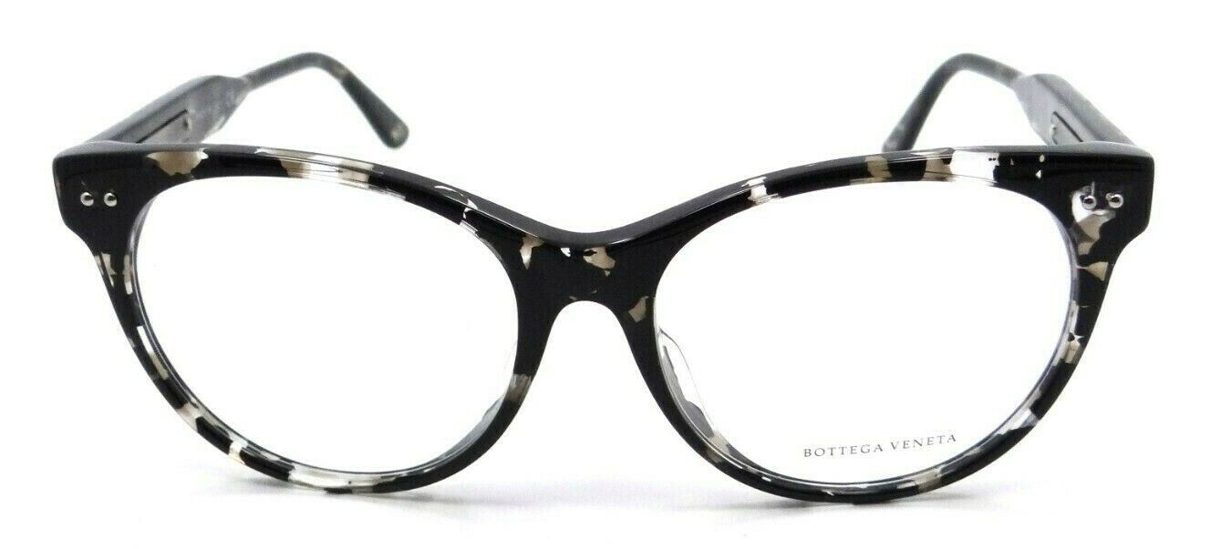Bottega Veneta Eyeglasses Frames BV0017OA 006 52-16-145 Havana / Grey Asian Fit-889652014203-classypw.com-2