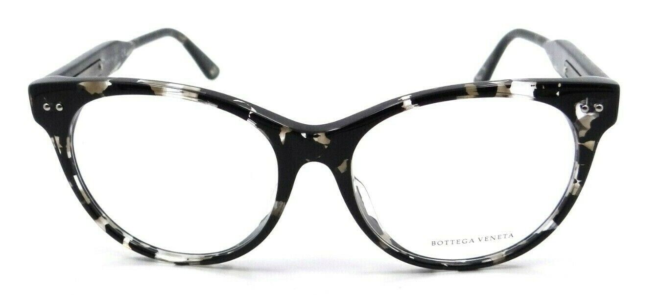 Bottega Veneta Eyeglasses Frames BV0017OA 006 52-16-145 Havana / Grey Asian Fit-889652014203-classypw.com-1