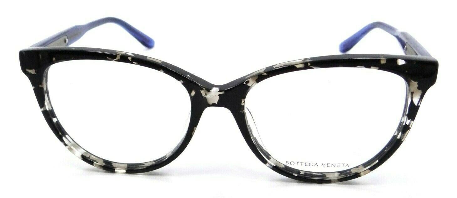 Bottega Veneta Eyeglasses Frames BV0025O 002 53-17-140 Grey Havana / Blue Japan-889652012469-classypw.com-2