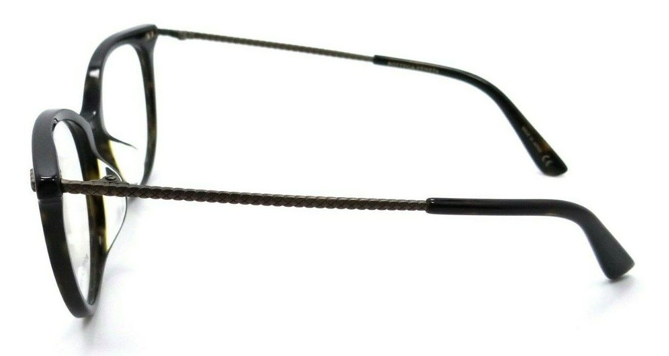 Bottega Veneta Eyeglasses Frames BV0031OA 004 53-18-145 Dark Havana Asian Fit-889652012674-classypw.com-3