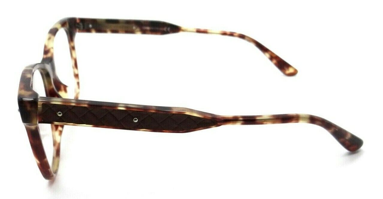 Bottega Veneta Eyeglasses Frames BV0036OA 003 53-16-145 Havana Italy Asian Fit-889652012971-classypw.com-3