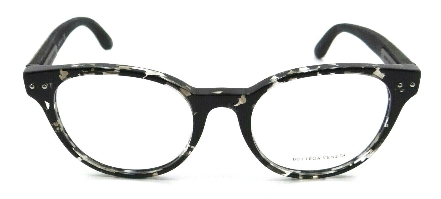 Bottega Veneta Eyeglasses Frames BV0046O 002 50-19-145 Havana - Black / Grey