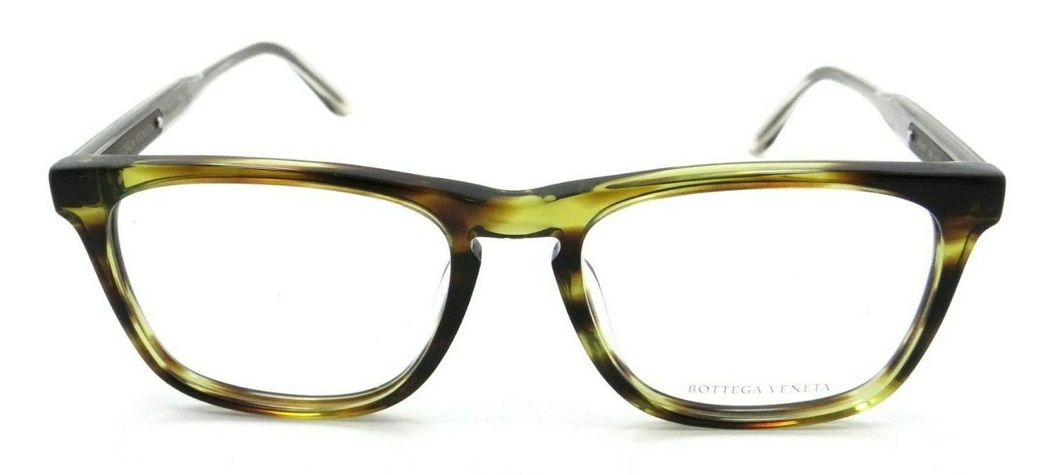Bottega Veneta Eyeglasses Frames BV0048O 009 52-18-145 Havana / Brown Japan-889652013718-classypw.com-2