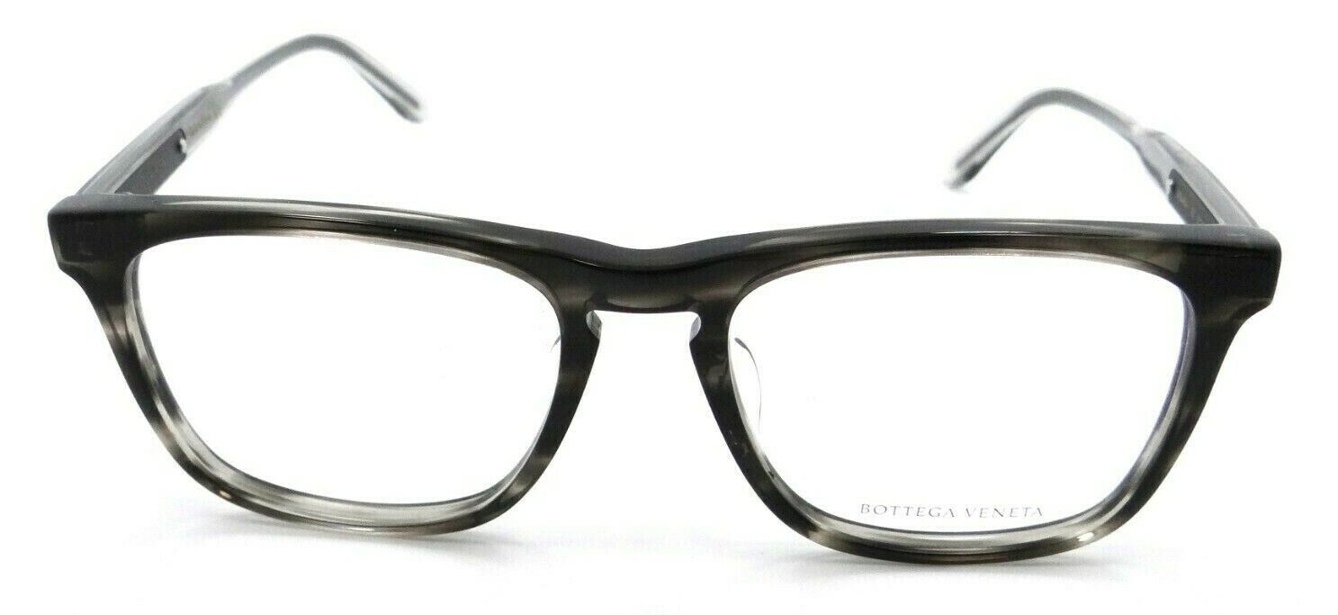Bottega Veneta Eyeglasses Frames BV0048OA 003 52-18-145 Havana / Grey Asian Fit