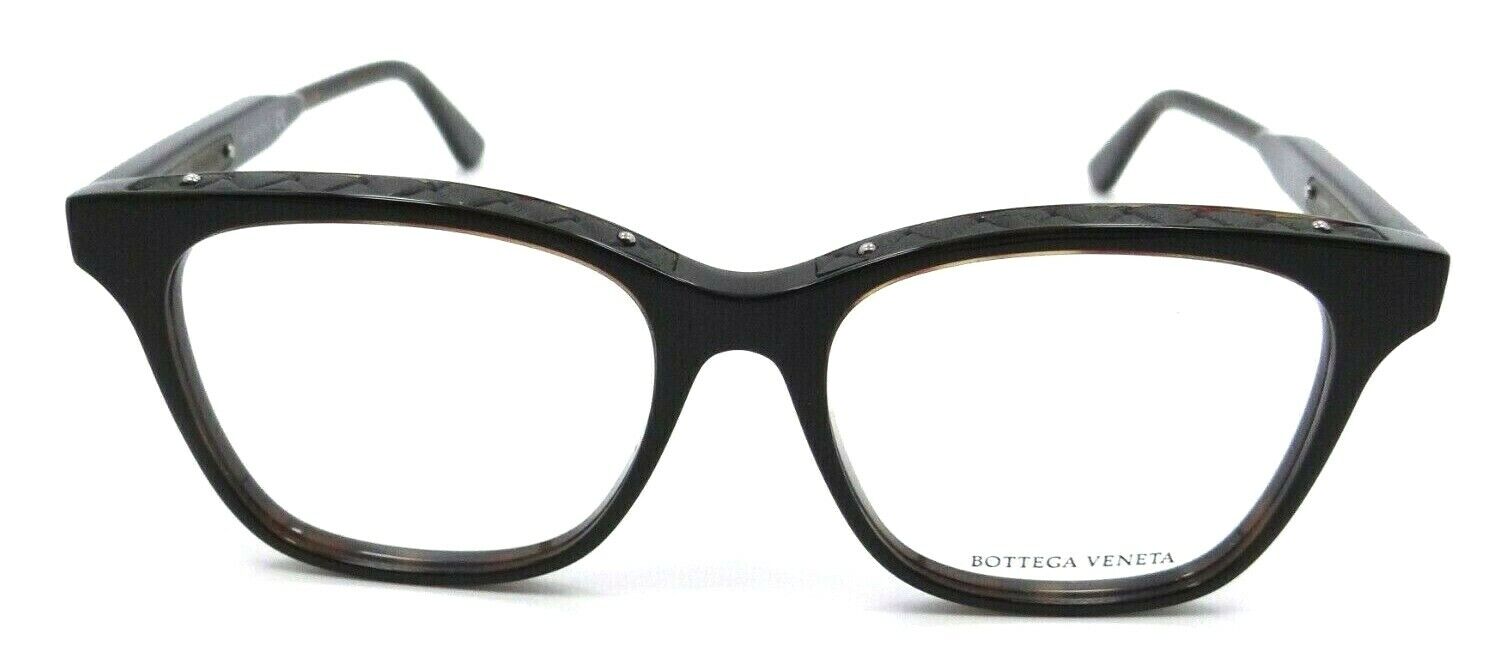 Bottega Veneta Eyeglasses Frames BV0070O 002 51-16-145 Havana / Brown Italy
