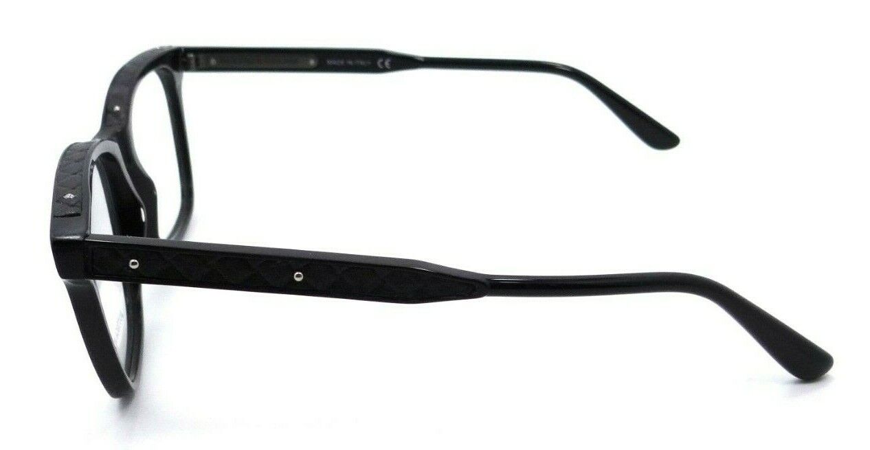 Bottega Veneta Eyeglasses Frames BV0070O 005 53-16-145 Black Made in Italy-889652026527-classypw.com-3