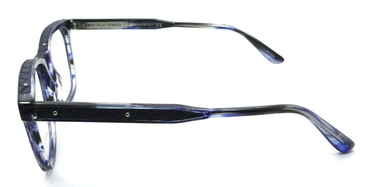 Bottega Veneta Eyeglasses Frames BV0070O 007 53-16-145 Blue Made in Italy-889652026541-classypw.com-3