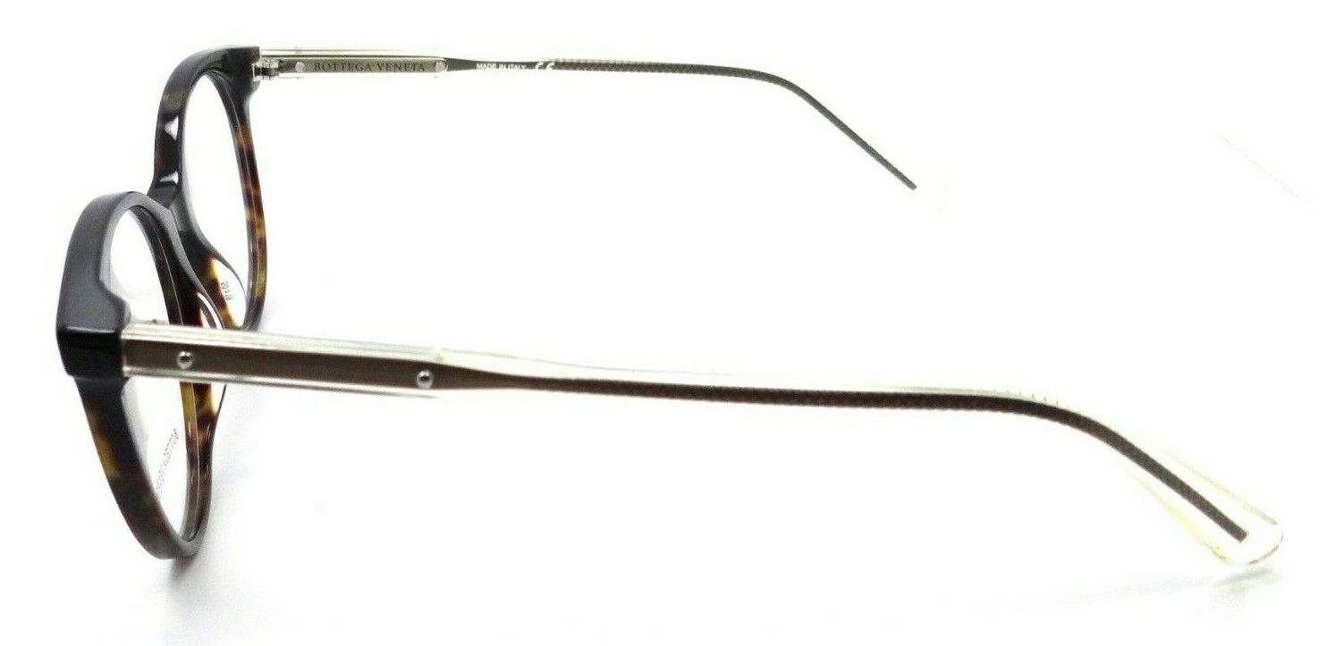 Bottega Veneta Eyeglasses Frames BV0081O 002 52-18-145 Havana / Yellow Italy-889652025483-classypw.com-3