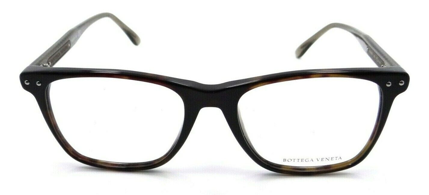 Bottega Veneta Eyeglasses Frames BV0099O 005 51-18-145 Dark Havana Made in Italy-889652055541-classypw.com-1