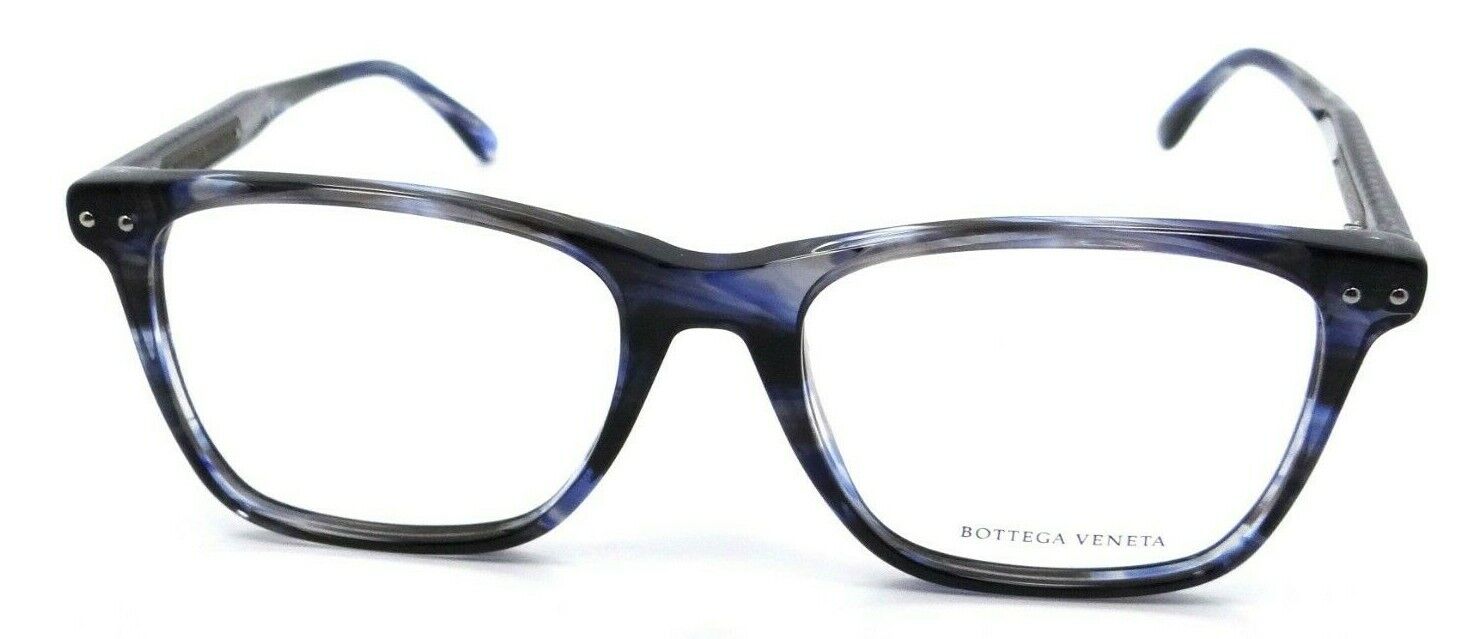 Bottega Veneta Eyeglasses Frames BV0099O 008 53-18-145 Havana / Blue Italy-889652055572-classypw.com-2