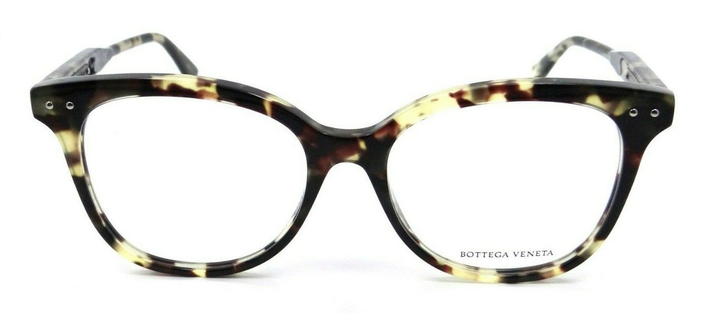 Bottega Veneta Eyeglasses Frames BV0121O 006 52-17-145 Havana / Brown Italy-889652054971-classypw.com-2