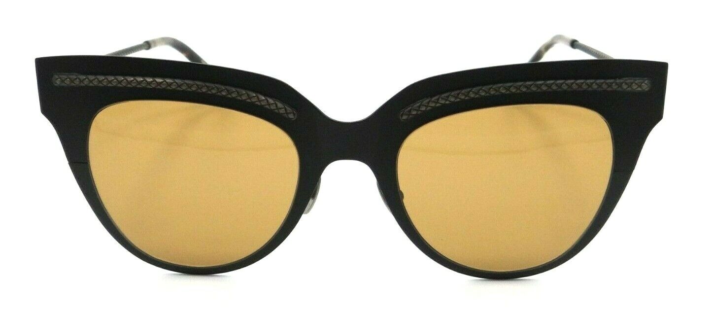 Bottega Veneta Sunglasses BV0029S 001 50-22-140 Black - Bronze / Brown Japan-889652013091-classypw.com-2