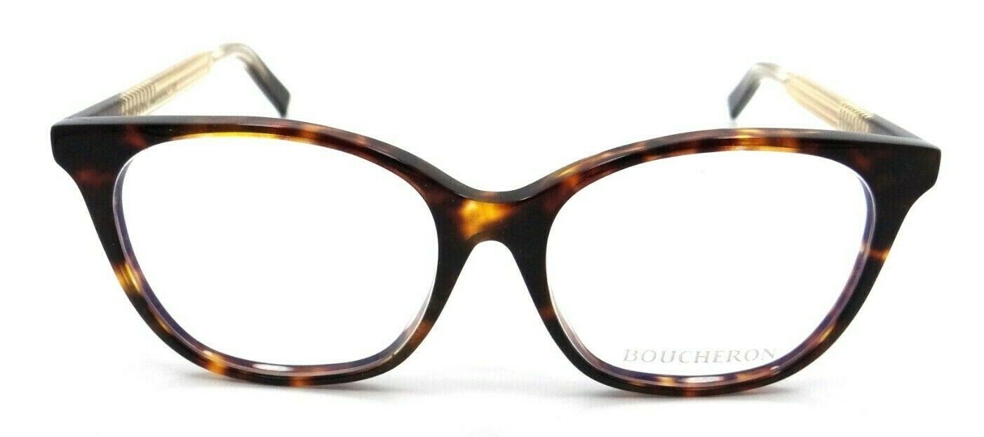 Boucheron Eyeglasses Frames BC0010OA 002 52-16-140 Havana / Yellow Asian Fit-889652020358-classypw.com-2