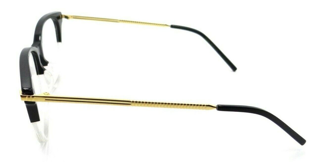 Boucheron Eyeglasses Frames BC0027OA 003 54-16-145 Black / Gold Asian Fit-889652030784-classypw.com-3