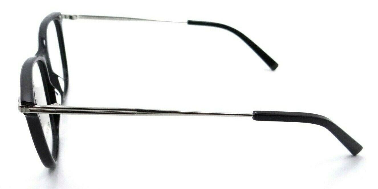 Boucheron Eyeglasses Frames BC0037O 001 52-16-140 Black / Silver Made in Italy-889652065564-classypw.com-3