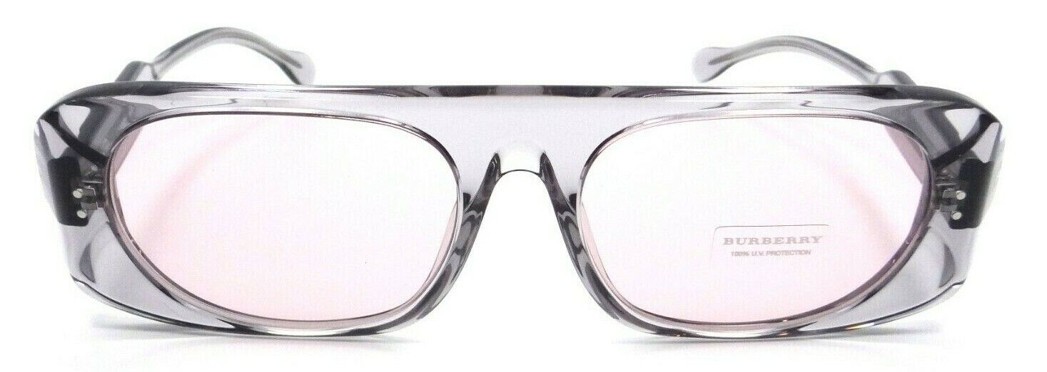 Burberry Sunglasses BE 4322 3882/5 61-19-145 Transparent Grey / Pink Italy-8056597216722-classypw.com-2