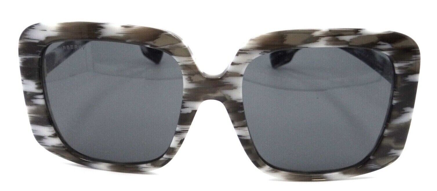 Burberry Sunglasses BE 4363 3978/87 55-19-140 Penelope White - Black / Dark Grey-8056597596428-classypw.com-1