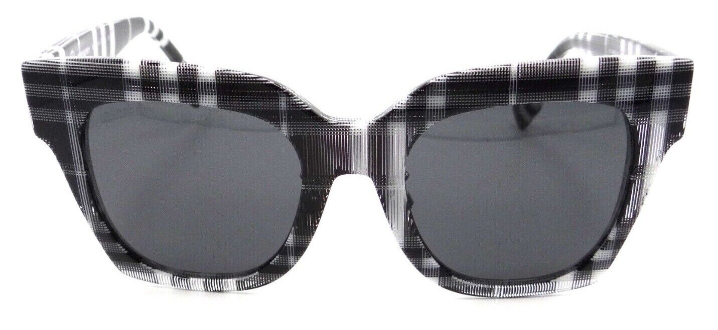 Burberry Sunglasses BE 4364F 3994/87 51-21-145 Check White - Black / Dark Grey