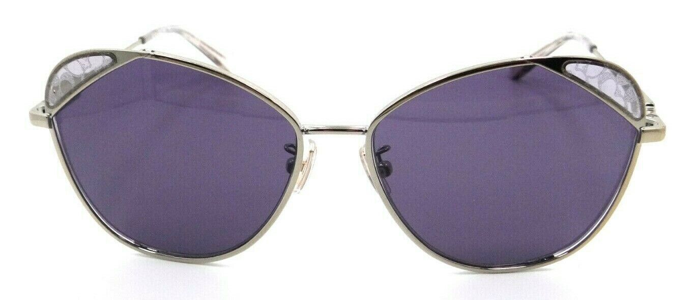 Coach Sunglasses HC 7119 93471A 59-16-140 L1167 Light Gold / Purple-725125309868-classypw.com-2