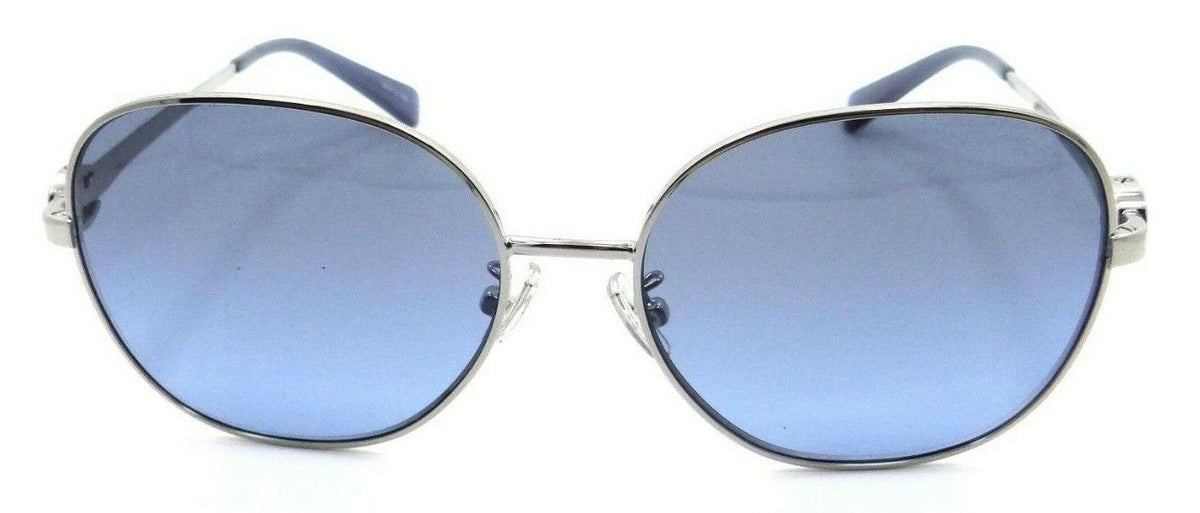 Coach Sunglasses HC 7123U 90018F 57-16-140 C3444 Silver / Grey Blue Gradient-725125368872-classypw.com-2