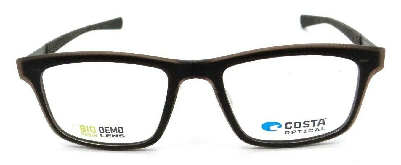 Costa Del Mar Eyeglasses Frame Pacific Rise 300 51-19-140 Translucent Dark Brown