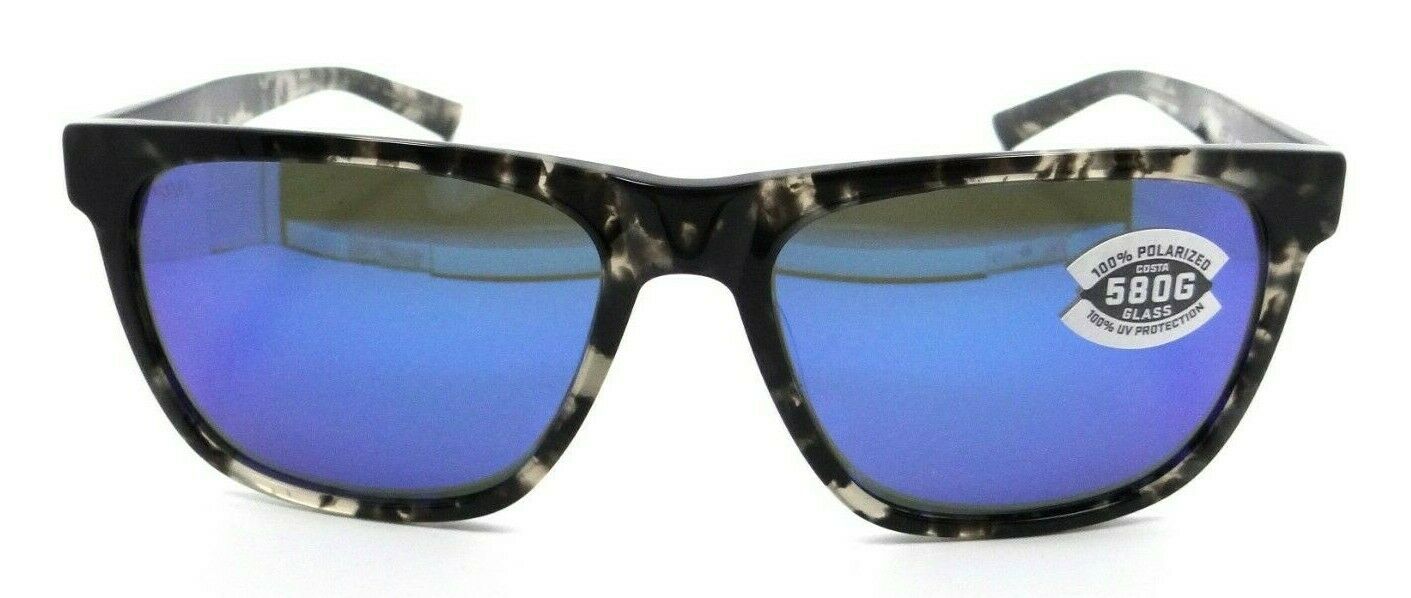 Costa Del Mar Sunglasses Apalach Shiny Black Kelp / Gray Blue Mirror 580G Glass-097963819602-classypw.com-2