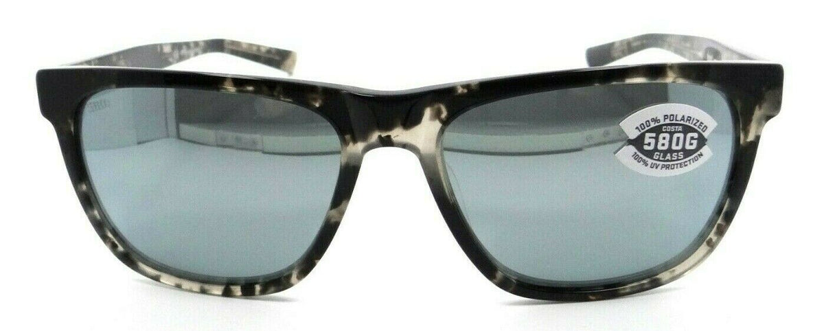 Costa Del Mar Sunglasses Apalach Shiny Black Kelp / Gray Silver Mirror 580G-097963819633-classypw.com-2