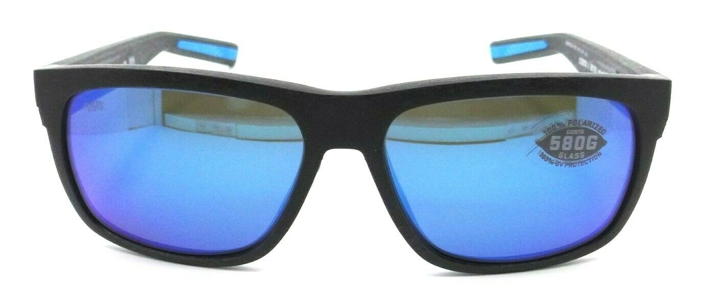 Costa Del Mar Gafas de Sol Baffin 58-16-140 Net Gris/Azul Espejo 580G Cristal