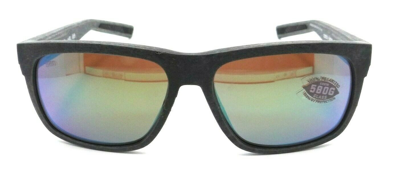 Costa Del Mar Sunglasses Baffin 58-16-140 Net Gray / Green Mirror 580G Glass-097963782517-classypw.com-2