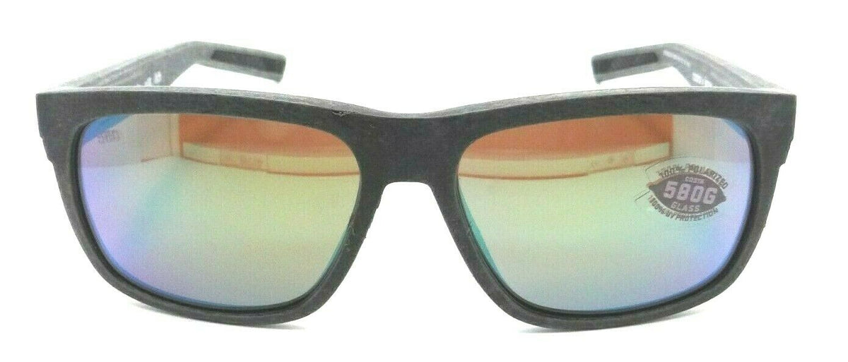 Costa Del Mar Sunglasses Baffin 58-16-140 Net Gray / Green Mirror 580G Glass-097963782517-classypw.com-2