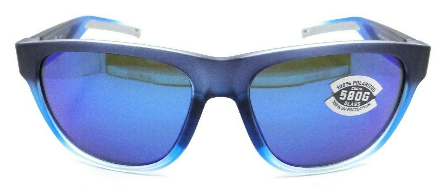 Costa Del Mar Sunglasses Bayside Matte Bahama Blue / Blue Mirror 580G Glass-097963664080-classypw.com-2
