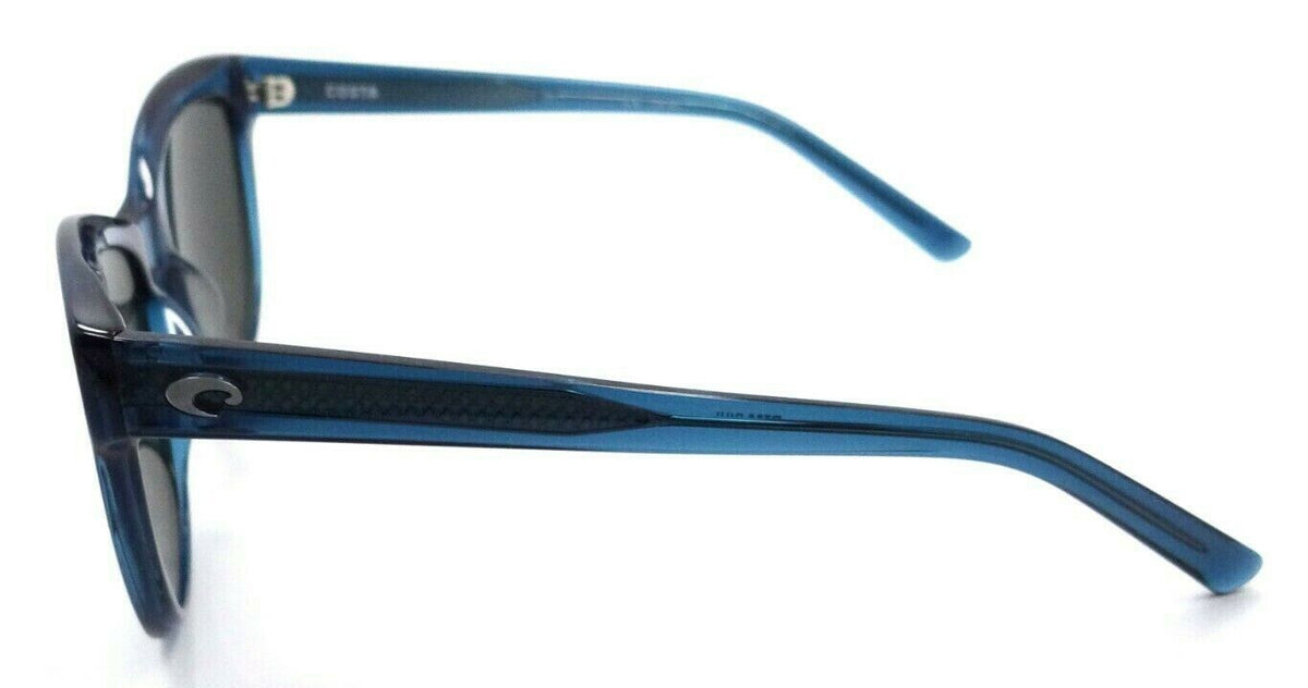 Costa Del Mar Sunglasses Bimini Shiny Deep Teal Crystal/ Gray Silver Mirror 580G-097963819794-classypw.com-3